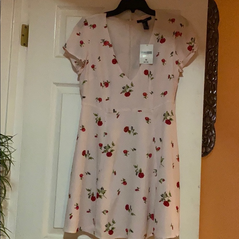 Mini dress peach